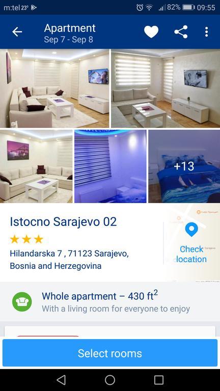Istocno Sarajevo Daire Dış mekan fotoğraf